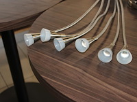 Plafond lamp met zes licht punten, lengte armen 64 cm. - afbeelding 2 van  2