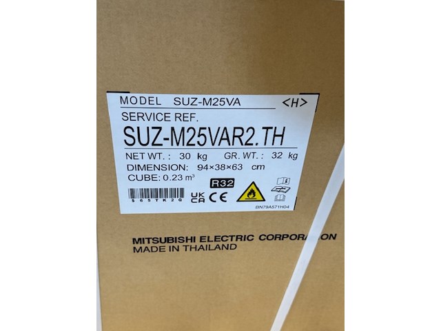 Plafondairconditioning, mitsubishi, slz-m25fa2 - afbeelding 3 van  5