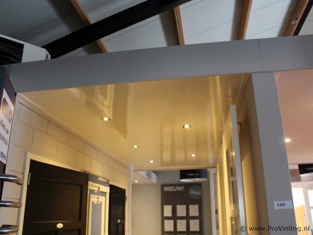 Plafondconstructie met steunwand - afbeelding 4 van  5