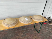 Plafondlamp (3x) - afbeelding 1 van  8