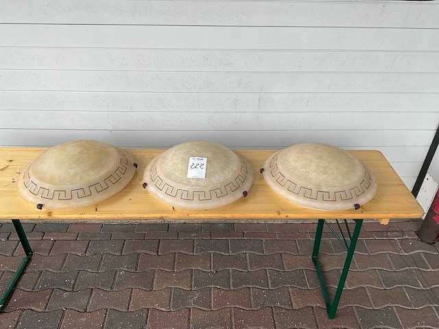 Plafondlamp (3x) - afbeelding 3 van  8