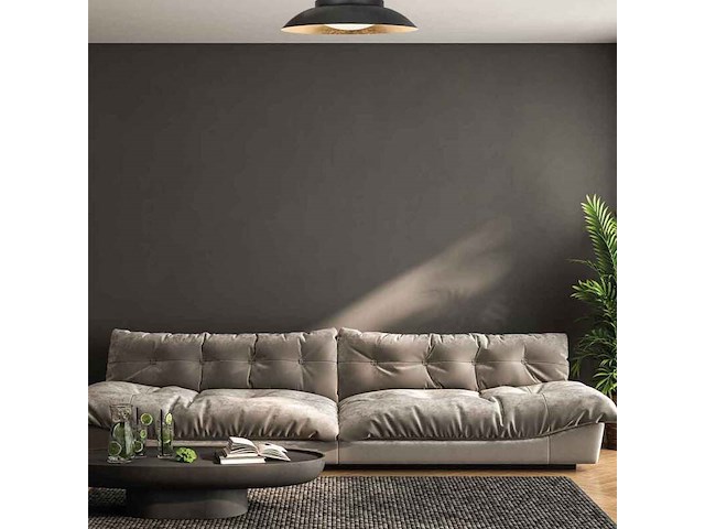 Plafondlamp brotke steinhauer, 4127zw, zwart, goud, bouwjaar 2025, nieuw in doos - afbeelding 2 van  6