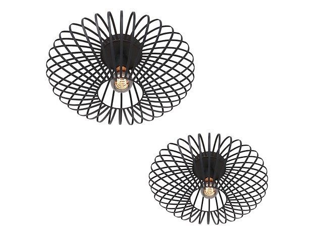 Plafondlamp dunbar anne light, 3097zw, zwart, bouwjaar 2025, nieuw in doos - afbeelding 1 van  7