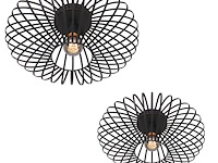 Plafondlamp dunbar anne light, 3097zw, zwart, bouwjaar 2025, nieuw in doos - afbeelding 1 van  7