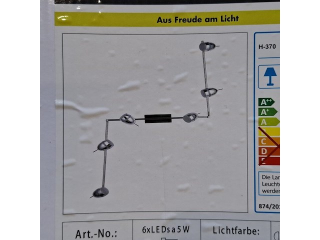 Plafondlamp, lampe.de - afbeelding 2 van  3