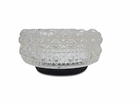 Plafondlamp retro glas ongebruikt (10x) - afbeelding 3 van  4