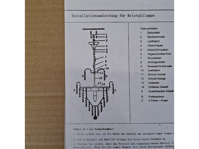 Plafondlamp - afbeelding 7 van  9