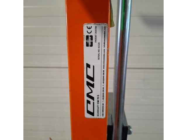 Plafondplatenlift - 3,4m, cmc sweden, cm70s, 2021 - afbeelding 1 van  3