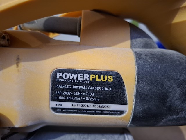 Plafondschuurmachine powerplus, powx0477, bouwjaar 2021 - afbeelding 8 van  14
