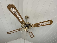 Plafondventilator met verlichting - afbeelding 1 van  3