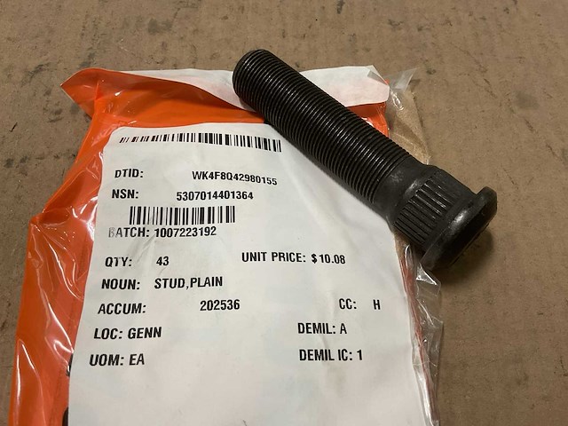 Plain stud (43x) - afbeelding 1 van  4