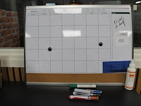 Planboard met prikbordfunctie. afmeting 59 x 44 cm. - afbeelding 1 van  1