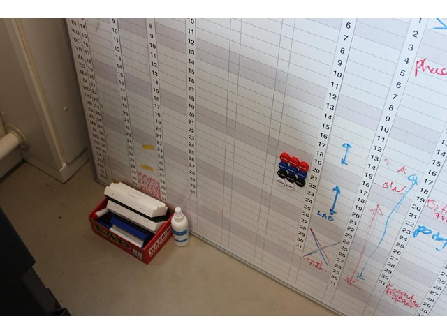 Planbord afm. 120 x 90 cm. - afbeelding 2 van  2