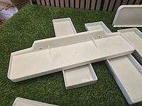 Planchet diverse, partij, wit - afbeelding 5 van  5