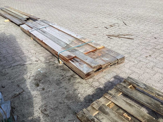 Plank douglas 138x17x3000mm (30x) - afbeelding 2 van  5