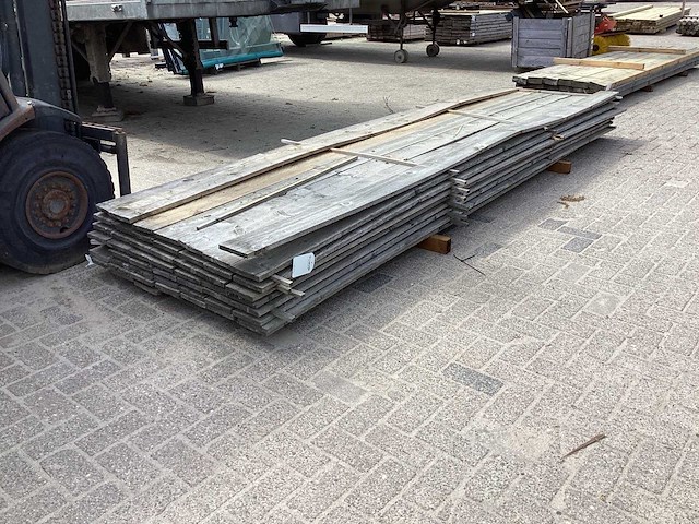 Plank douglas 145x18x4000mm (50x) - afbeelding 1 van  5