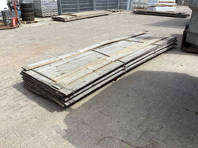 Plank douglas 145x18x4000mm (50x) - afbeelding 2 van  5