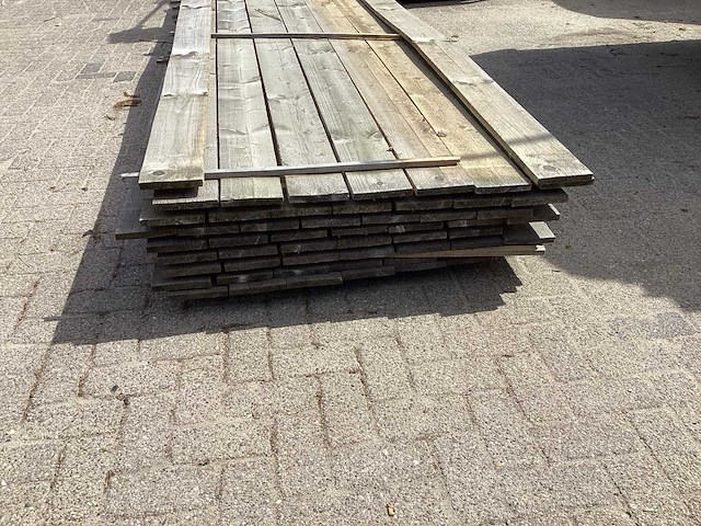 Plank douglas 145x18x4000mm (50x) - afbeelding 5 van  5