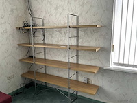 Planken kast (2x) - afbeelding 1 van  4