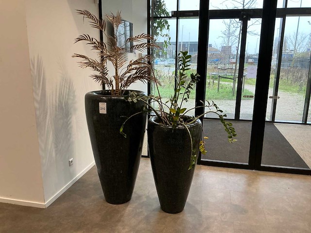 Planten met pot (2x) - afbeelding 1 van  3