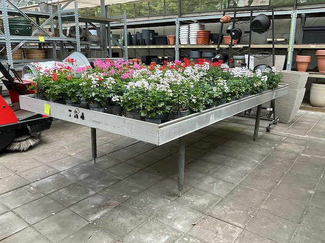 Planten tafels (7x) - afbeelding 1 van  4