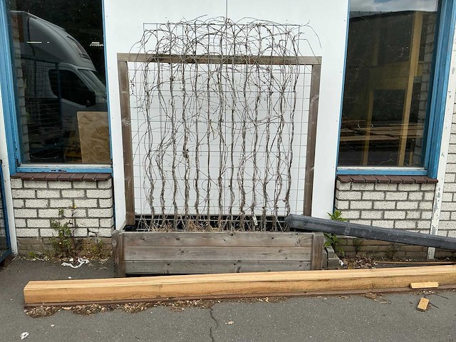 Plantenbak met hek - afbeelding 2 van  7