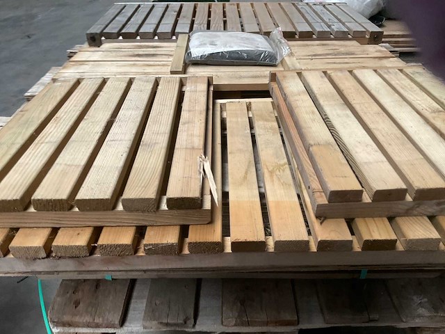 Plantenbak met klimrek - 100x35x150 cm - afbeelding 5 van  15