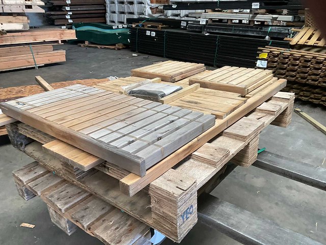 Plantenbak met klimrek - 100x35x150 cm - afbeelding 1 van  15