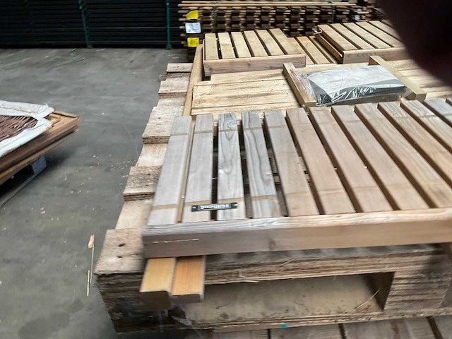 Plantenbak met klimrek - 100x35x150 cm - afbeelding 10 van  15