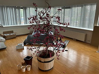 Plantenbak met kunstboom - afbeelding 1 van  3