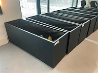 Plantenbak verrijdbaar (2x)