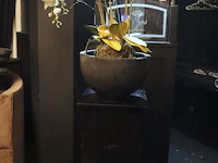 Plantenzuil incl. bloempot met kunstplant