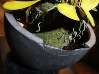 Plantenzuil incl. bloempot met kunstplant - afbeelding 7 van  7