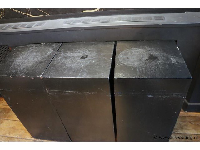 Plantenzuilen - 3 stuks, incl. 3x bloempotten met kunstplanten - afbeelding 6 van  7