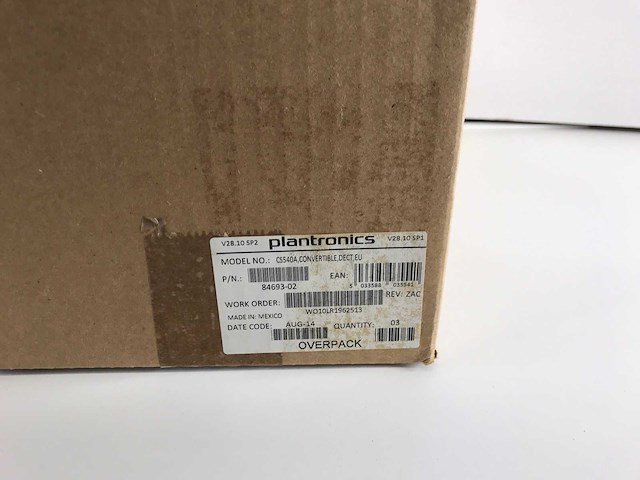 Plantronics (cs540) wireless headsets (new) (12x) - afbeelding 3 van  9