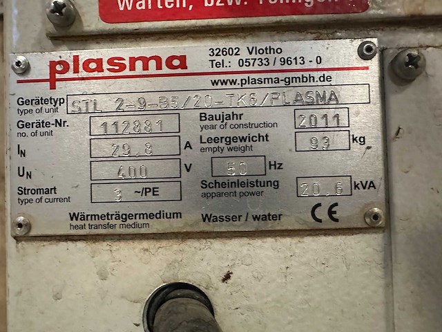 Plasma - stl 2-9-b5/20-tk6 - lasersnijmachines - afbeelding 3 van  3