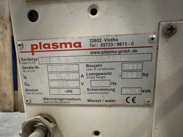 Plasma stl 150/1-9-20-k6 temperatuurregelunit (3x) - afbeelding 6 van  6