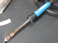 Plastic bak met gas en elektra soldeerbout - afbeelding 3 van  5