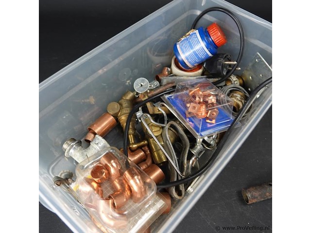 Plastic bak met gas en elektra soldeerbout - afbeelding 4 van  5