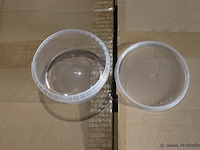 Plastic bakjes met deksel 109/300cc - 1 doos á 300 stuks - afbeelding 3 van  3