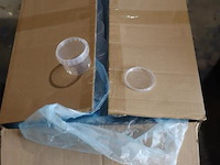 Plastic bakjes met deksel 120ml ø67 h 005671 - 1 doos á 1174 stuks - afbeelding 1 van  3