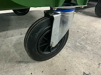 Plastic gogic 1100 liter afvalcontainer - afbeelding 1 van  1