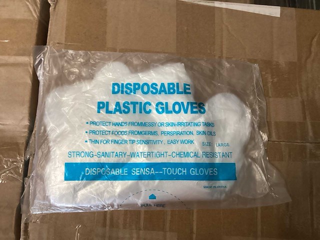 Plastic handschoentjes 350000 stuks - afbeelding 2 van  6