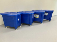 Plastic mobiele bin (4x) - afbeelding 2 van  2