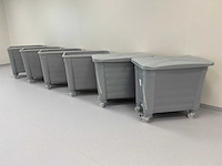 Plastic mobiele bin (6x) - afbeelding 2 van  2