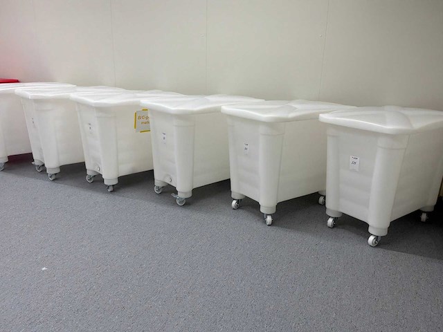 Plastic mobiele bin (6x) - afbeelding 2 van  2