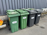 Plastic omnium afvalcontainer 120 liter (12x) - afbeelding 3 van  5