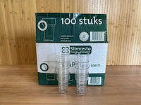 Plastic stapelbare glazen - afbeelding 1 van  4