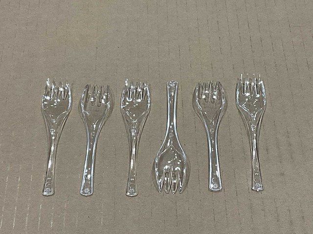 Plastic vorken (10000x) - afbeelding 4 van  6