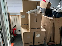 Plastic warsteiner wegwerp bekers (8x)